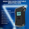 Professioneller LCD-Bildschirm Messgerät Schnelle Reaktion Testgerät Tester Alkoholtester mit Piepton Taschenlampe