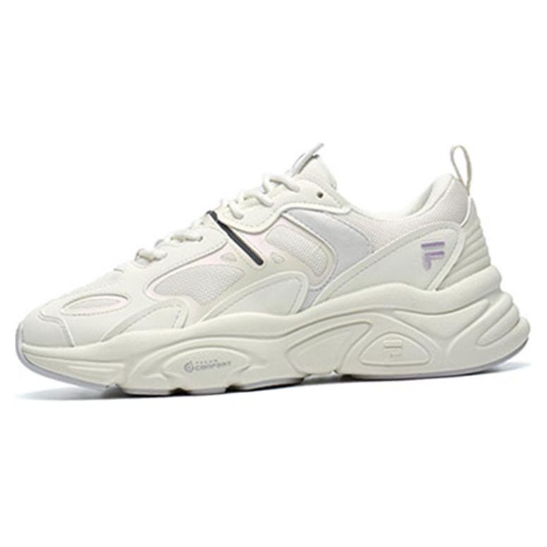 Fila Mars 2 Casual Comfortable Shock Absorbing Wear Resistant Breathable Rebound Low Top Lifestyle Shoes Women Sneaker White F12W141116FWA