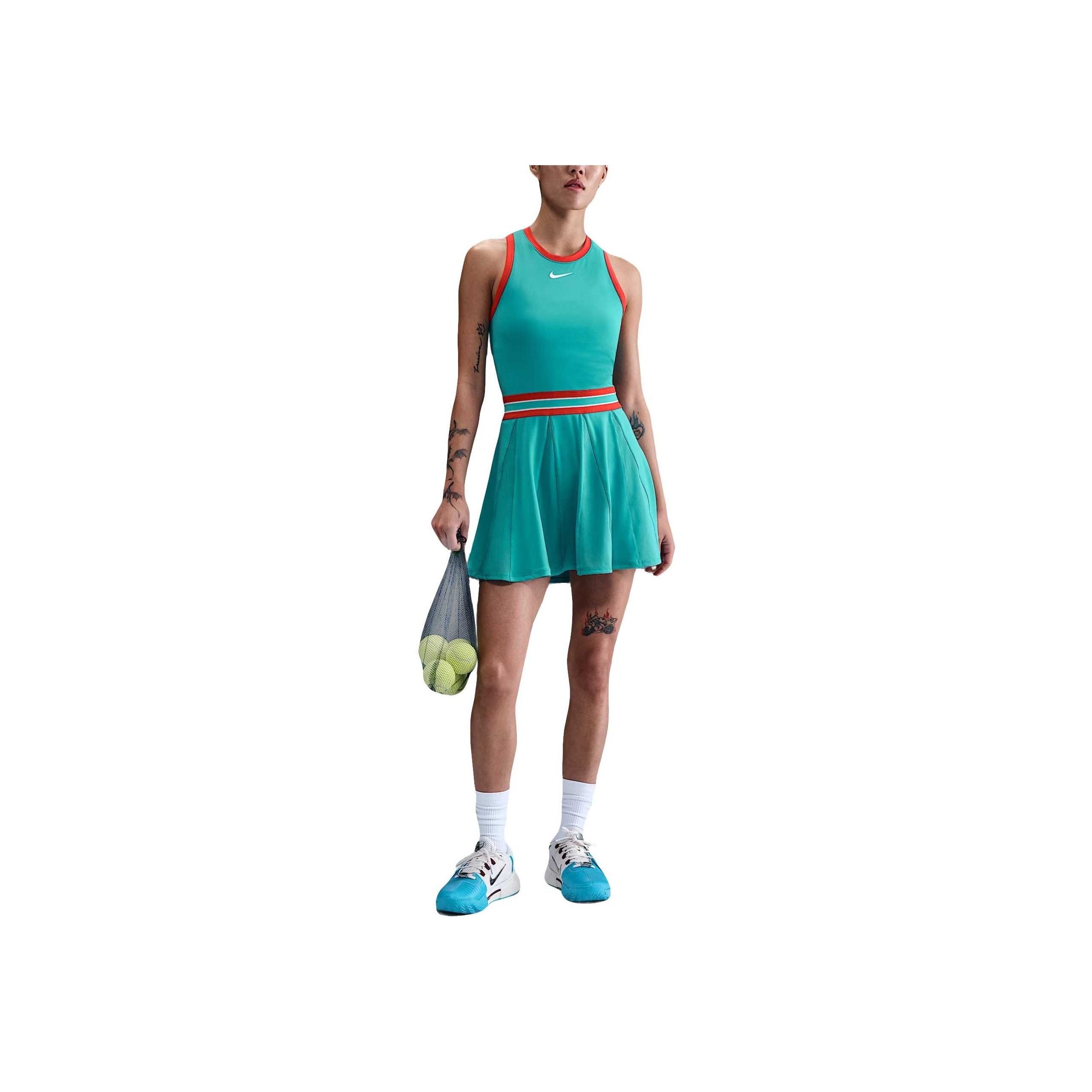 

Nike Dri-Fit Comfortable Stylish Versatile Sleeveless Dress Women Dresses FZ6743-345 S