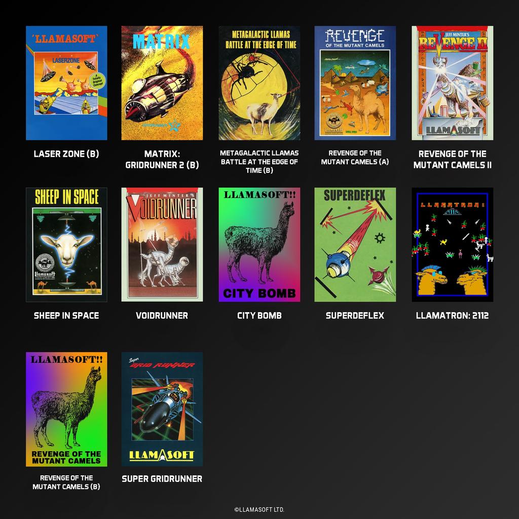 Blaze The Llamasoft Evercade Collection.