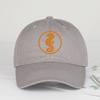 Seahorse SoftTop Baseball Cap Minimalist Ocean Style Unisex Beach Vacation Travel Daily Commute For Ocean Lovers Holiday Gif