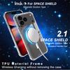 For iPhone 17 Pro Max Phone Case IMAK Shock-resistant Soft Space Magnetic Case
