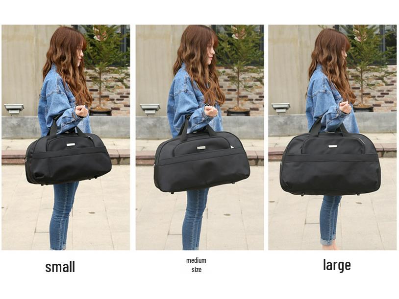 Waterproof Korean Travel Duffle Bag - Large Capacity for Business, Gym, or Wedding