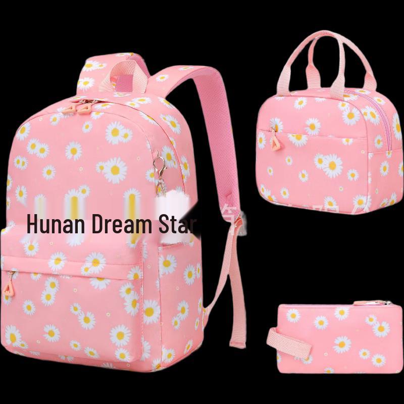 SAIERNA Girls Lightweight Decompression 3-Piece School Bag Set