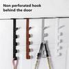 1Pcs Door Hanger Hook Stainless Steel Double S-Shaped Storage Hook for Bathroom Kitchen Wall Door Organizer Wall Mounted Hooks