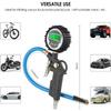Digital Tire Pressure Gauge (0-255 PSI) With High-Precision Sensor LED Display Air Pressure Gauge For Easy Accurate Reading