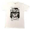 Foo Fighters Roxy Flyer T-Shirt White New