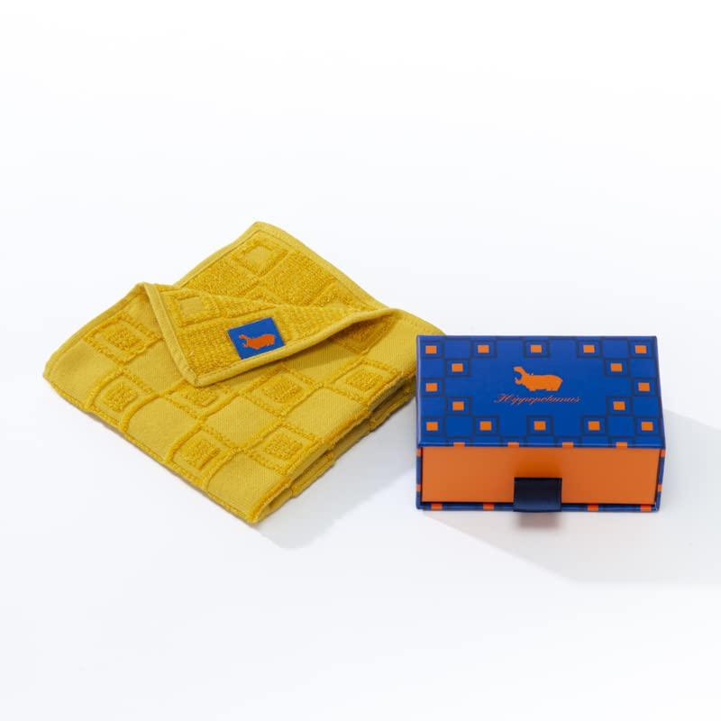 

Носовой платок с мотивом гиппопотама из органического хлопка Имабари класса люкс и бамбука, пушистый и изготовленный в совершенстве. Идеальный подарок для мужчин и коробка.. Полотенце. Бренд.