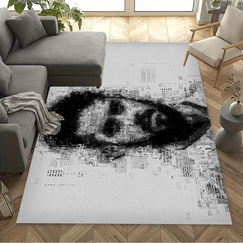 Soccer Player Action Area Rug Design for Dormitory Game Room Living Rooms Kitchen Antislip Carpet Office home decor Best for Christmas