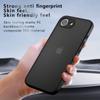 Case for iPhone 16E Matte Clear Phone Cover for iPhone 16 E SE 4 16e Acrylic PC + TPU Thin Shockproof Bumper Shell