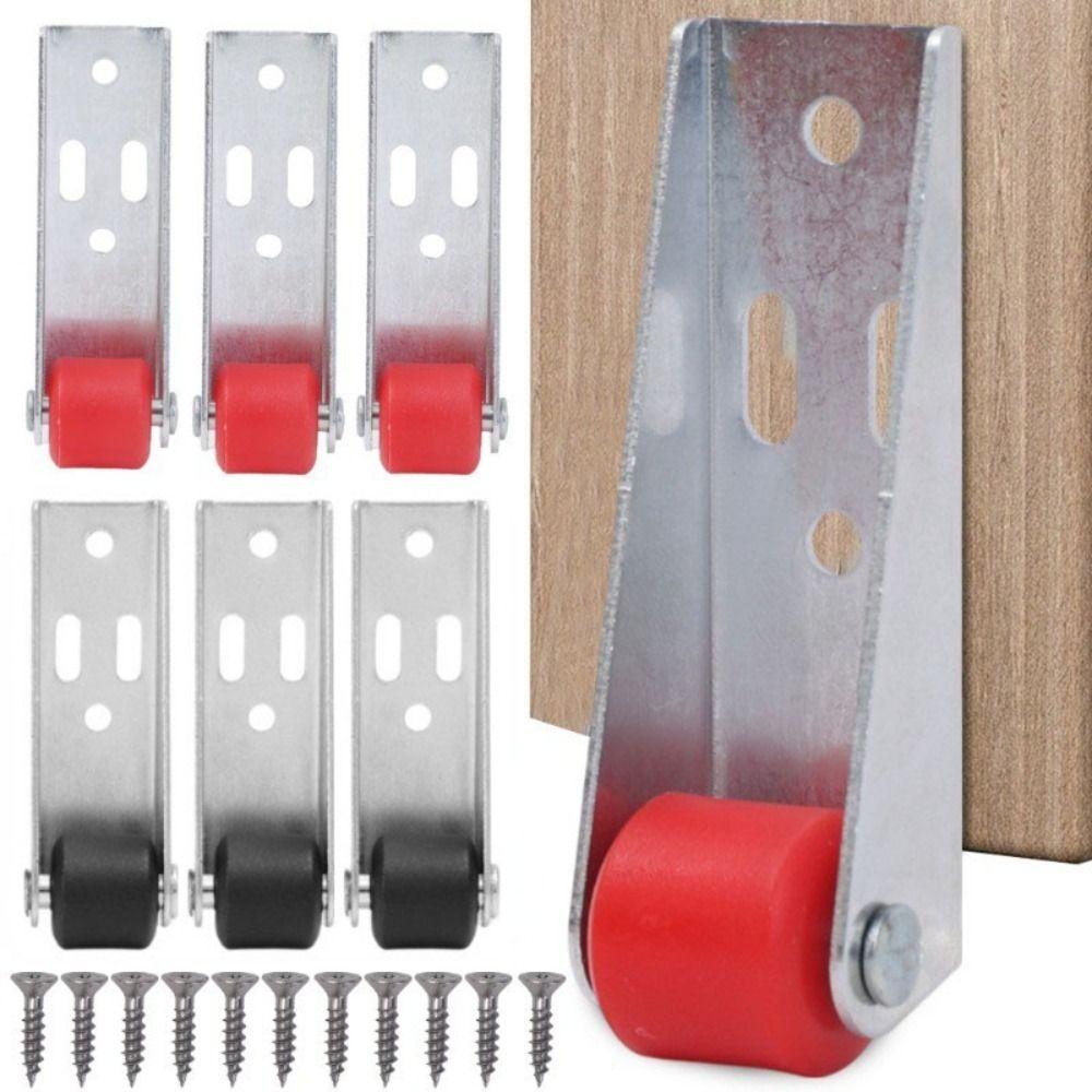 Silent Directional Roller Mobile Gate Casters Durable Door Support Moving Wheel for 1/2Pcs