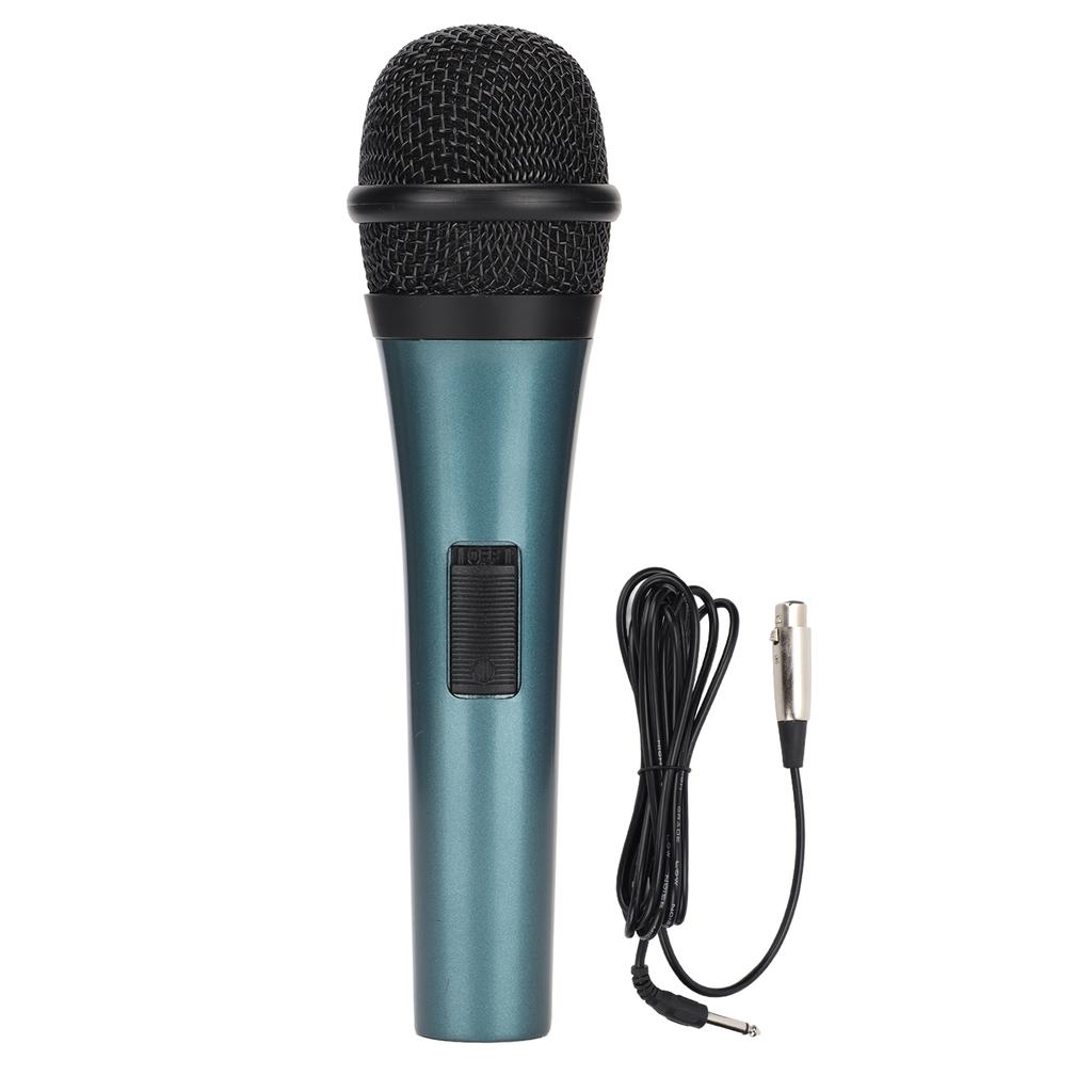 Dynamic Cable XLR Microphone Handheld Microphone Support for Speaker Mixer Amplifier Home Theater