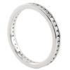 Full eternity Ring Pt900Platinum/diamond #8.2(US Size) 5.0g Women Used