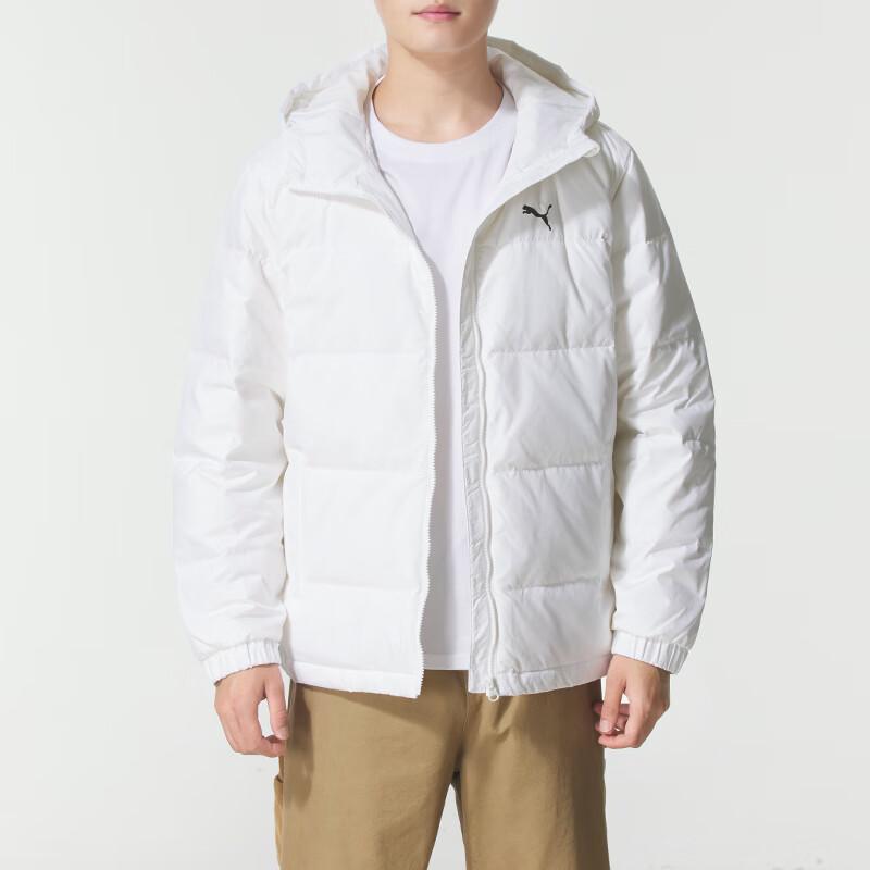Puma Windproof Outdoor Warm Duck Down Hooded Long Sleeve Down Jacket Men outerwear 692811-02