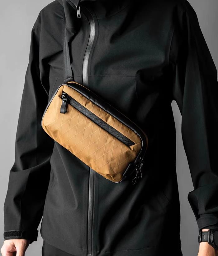 New Waterproof XPAC Nylon Men's Multifunctional Crossbody & Handbag
