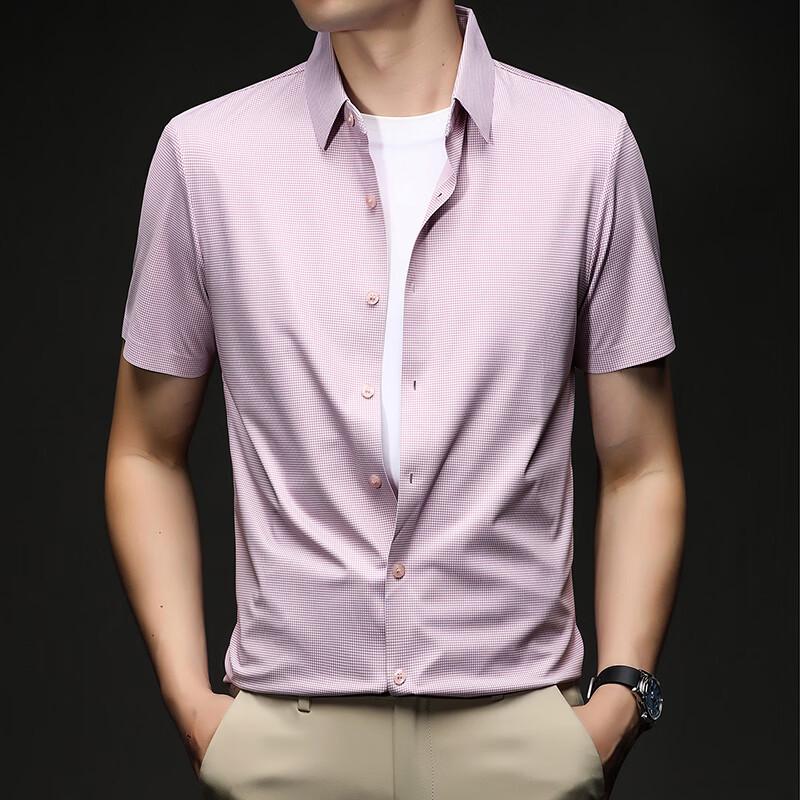 Firstview Men s Digital Print Short Sleeve Shirt L