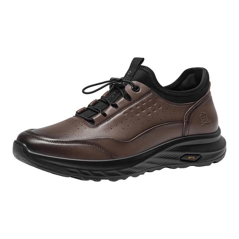 MONTAGUT Men s Genuine Leather Versatile Casual Shoes 43