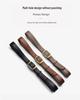Women's Versatile Black Leather Belt - Fashionable Decorative Waistband for Jeans