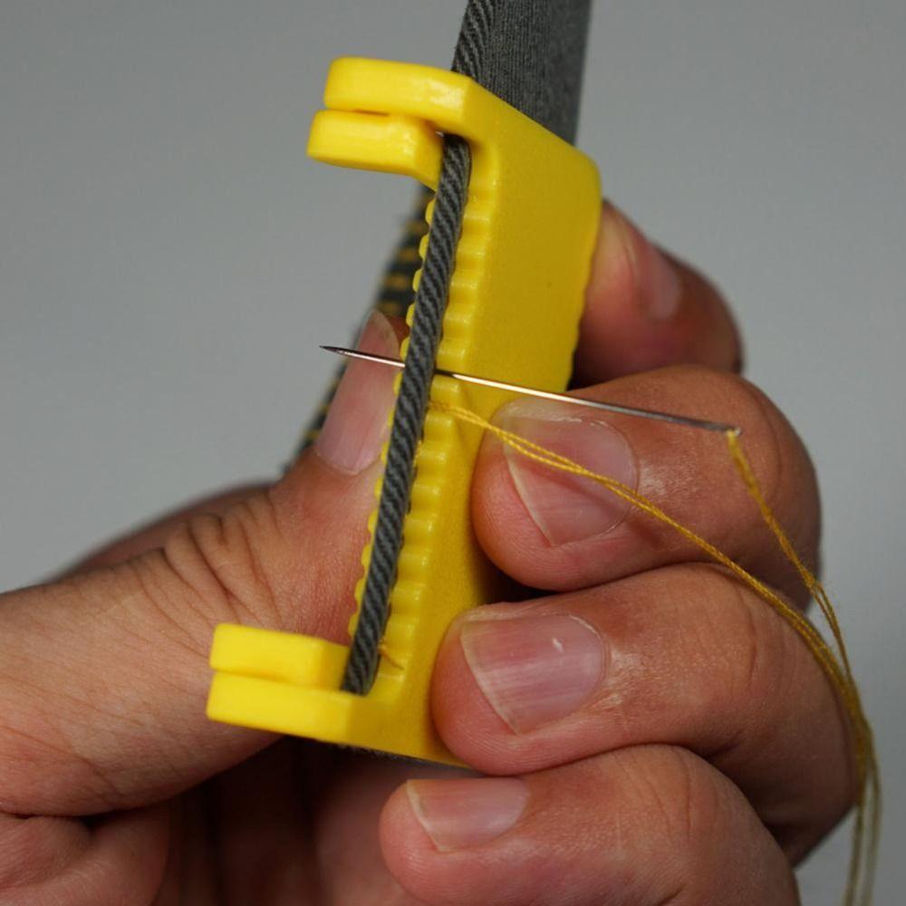 1/2Pcs Needle Gauge Edge Stitching Lock Sewing Gauge Quilting Hemming Non-Slip DIY Sewing Aid Tools 2/3/4/5MM Clip-on Tool