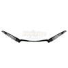 Motorcycle Windshield Windscreen Trim CNC Black For Harley Touring Road Glide FLTR 2015-