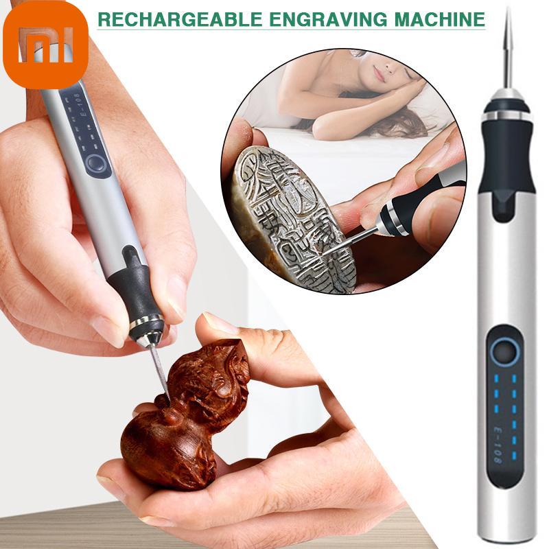 

Электрическая шлифовальная машина Xiaomi Pdtoweb, гравер, 3-скоростная вращающаяся мини-дрель, шлифовальные принадлежности