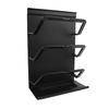 Pot Lid Organizer Rack Black Aluminium Alloy Multifunctional Chopping Board Organizer