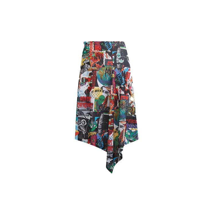 adidas Originals Women s Allover Print Skirt Multicolor Women FU3766 32