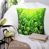 Ghost Skull Print Luminous Horror Night Halloween Square Pillowcase Pillow Cover Cushion Throw Pillow for Home Car