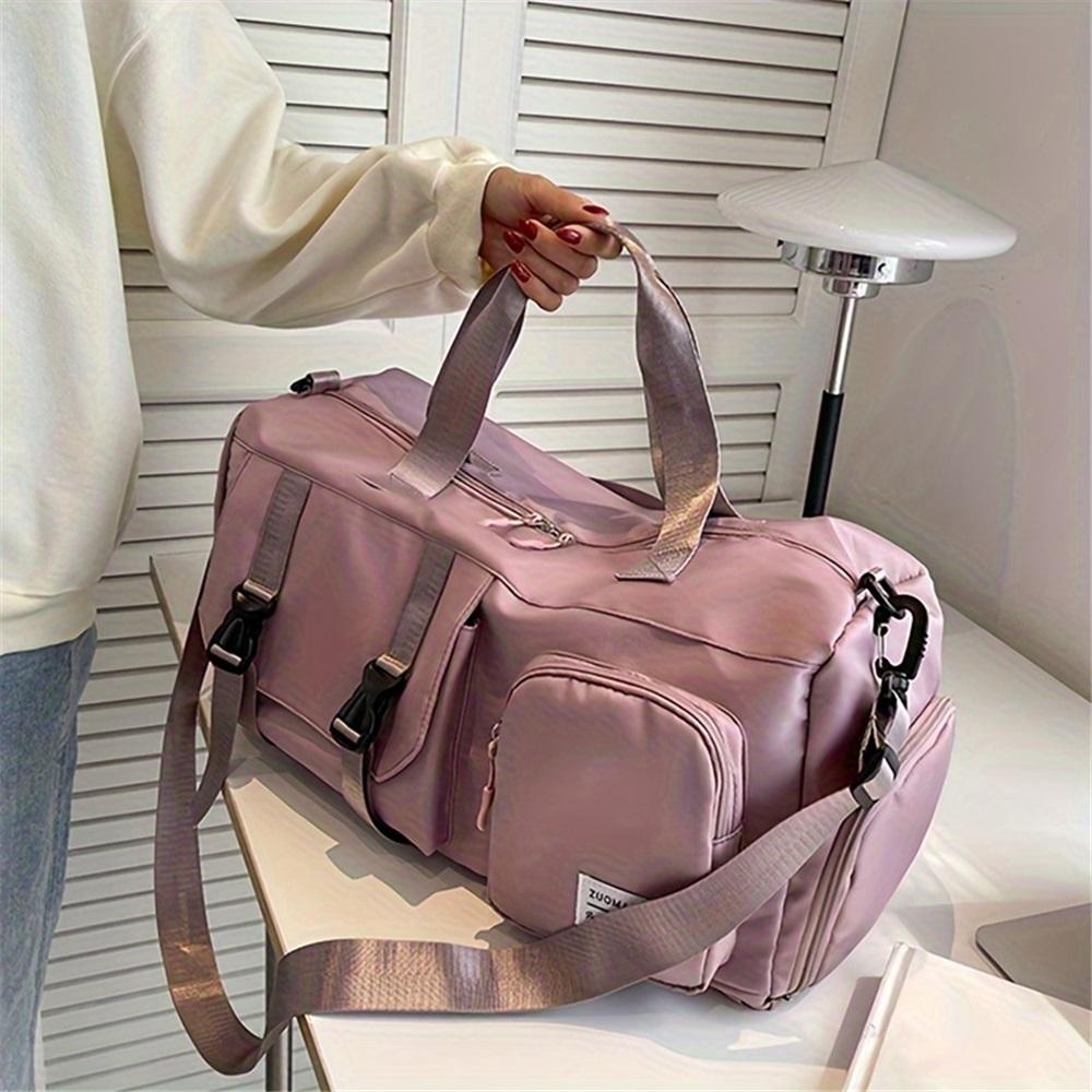 Hochwertige Reisetasche mit großem Fassungsvermögen  Polyester  Verstellbarer Schultergurt, Mehrere Taschen, Sicherer Reißverschluss  Reisen, Sport, Fitnessstudio