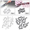 50 -fold Badminton Indicator Seals Accessories for Double Base Holes Repair Replacement Wire