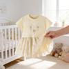 Girl Summer Cotton Princess Dress With Breathable Mesh For Toddler Girls