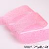25Yards Metallic Ribbon Organza Ribbon For Wedding Party Decoration Gift Wrap Christmas Ribbons
