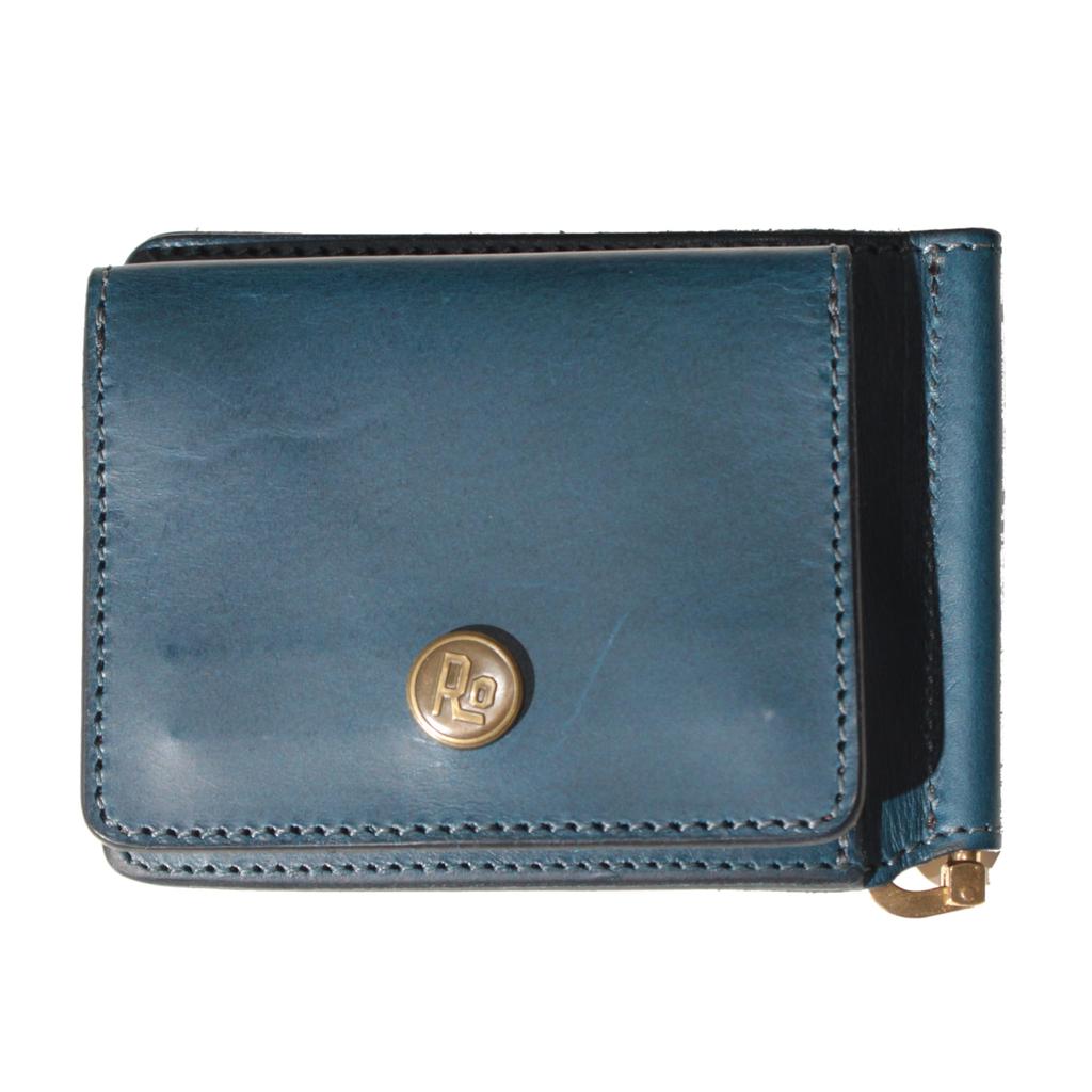ROTAR Ro Money rt1739003 FREE Blue Clip/Short Wallet/Leather