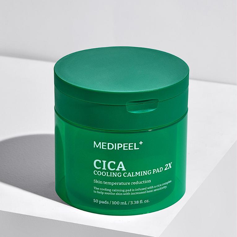 MEDI-PEEL Cica Chłodzące Łagodzące Płatki 2X 100ml 50 szt.