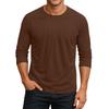 Men's Round Neck Plunger Sleeve T-Shirt Top