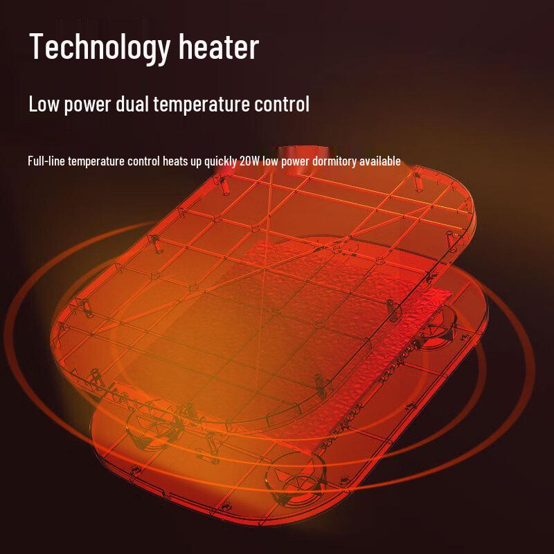 Ha Li Xiong Electric Foot Warmer Slipper with 2 Temperature Settings