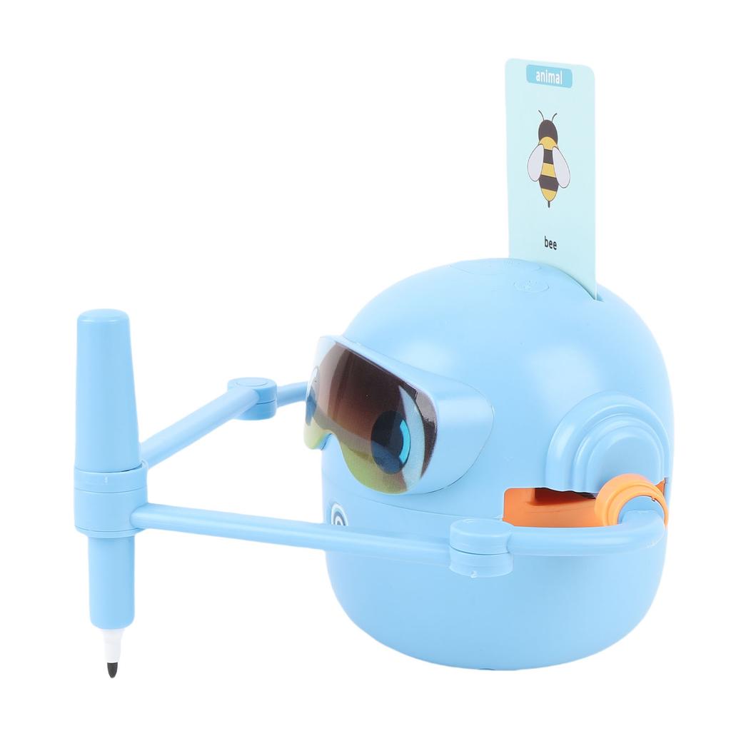 Kids Drawing Robot Interactive Educational Auto Drawing Robot with 100 Cards 12 Color Pens for Boys Girls Preschool Lrning