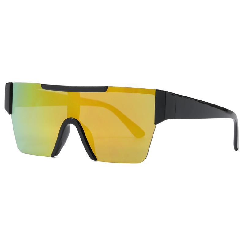 Unisex Futuristic Sunglasses: Windproof Cycling Goggles & UV Protection for Outdoor Adventures
