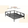 Iron Dog Bed Medium Dogs Sleeping Cot Polyester Mesh Iron Frame Dog Cots Comfortable Cat Cots Raised Pet Bed Pet Bed Pet Cot