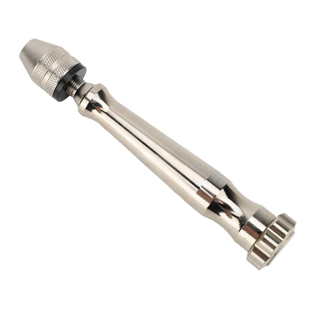 Hand Drill Bits Set Manual Small Hand Drill and 10PCS PCB Bits for Resin Clay Craft