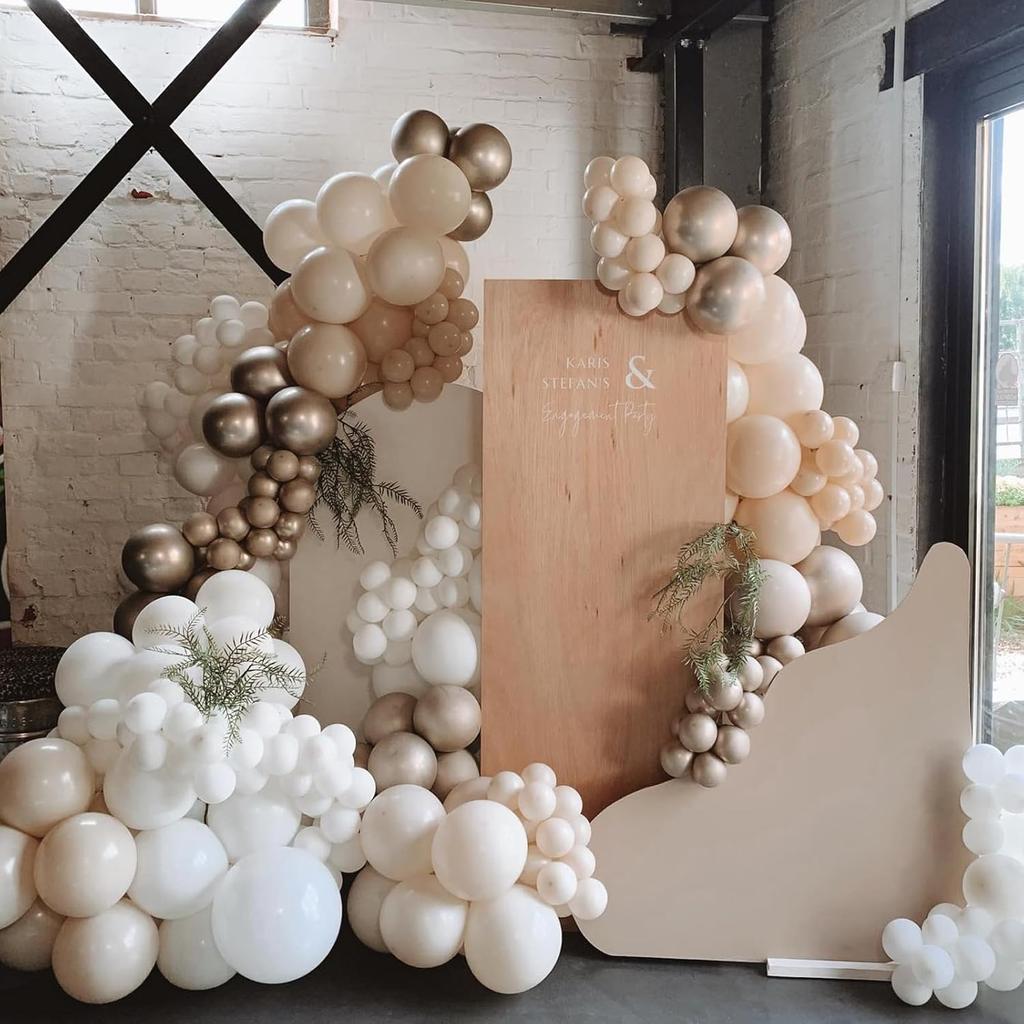 101-teiliges mehrfarbiges Latex-Ballonset, geeignet für Geburtstagsfeiern, Hochzeiten, Valentinstags-Partydekoration