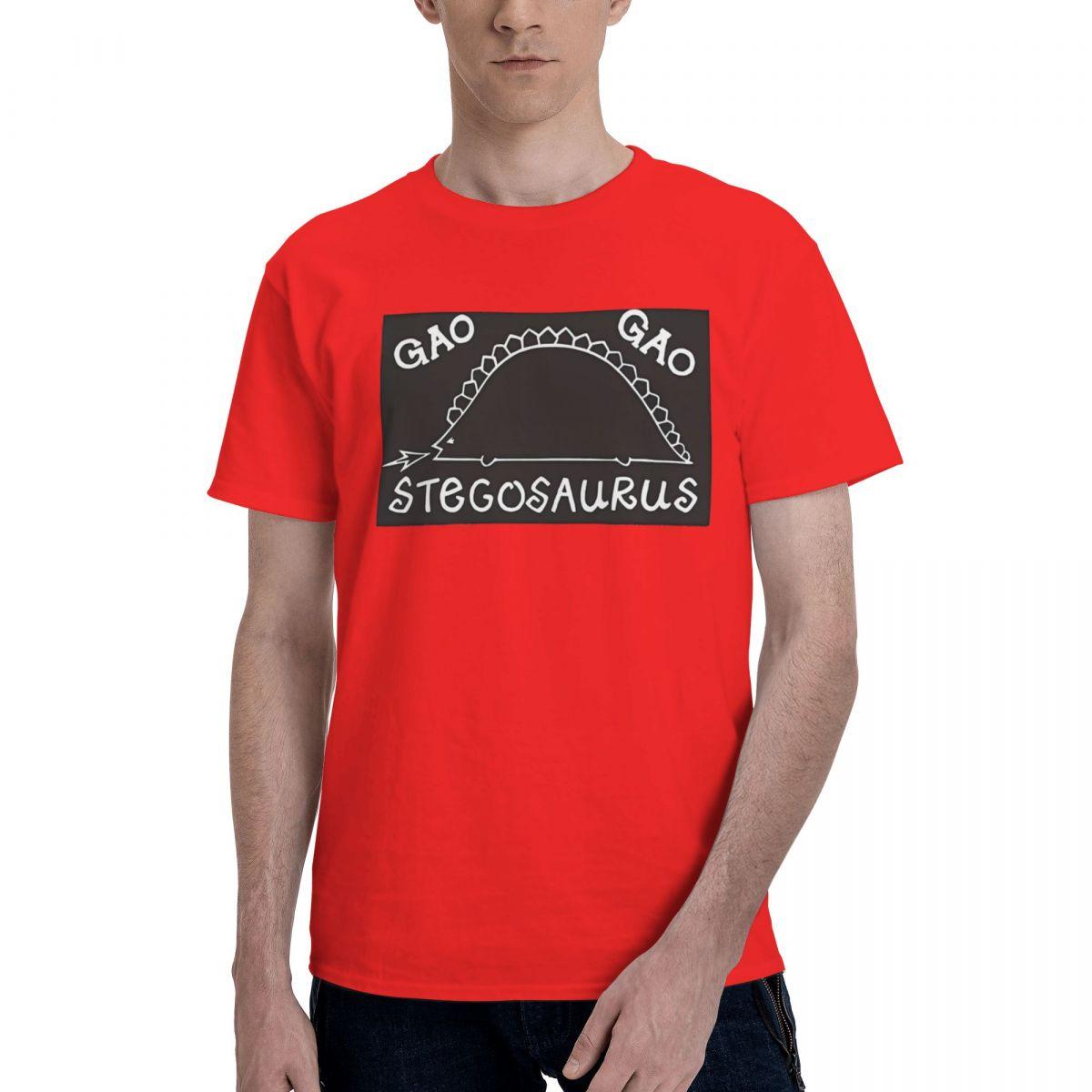 Gao Gao Stegosaurus 100 Cotton Casual Breathable Confortable TShirt New Gifts And TShirts T Shirt Men S