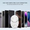 Wireless Smartphone Camera Controller With Zoom Adjustment Lightweight Plastic Design For Selfies Video Recording