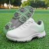 Professional Anti Skid Waterproof Golf Shoes Women Lightweight Golfing Sneakers Comfortable Non Slip Outdoor Sports Footwear