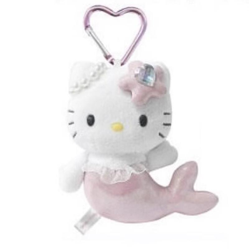 Sanrio Hello Kitty Unicorn Plush Keychain With Soft Short Pile For Cute Character Collectors