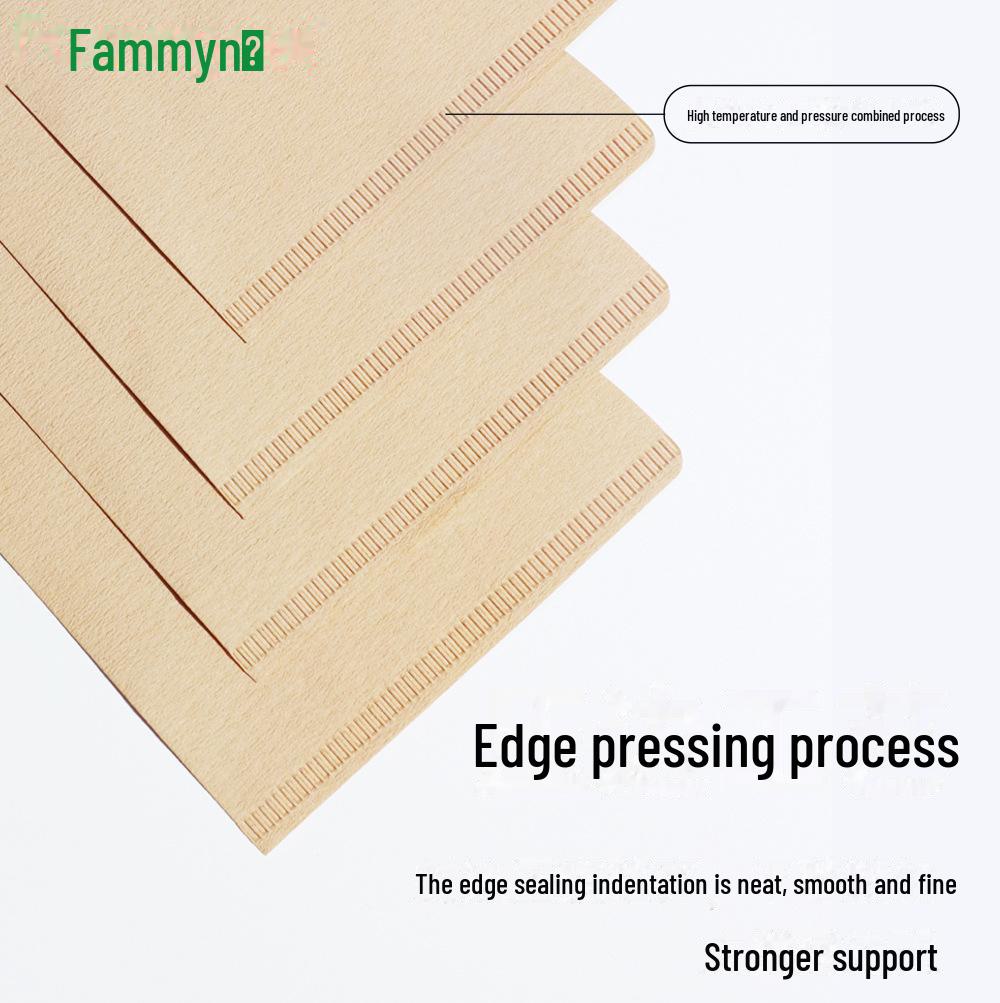 U102 Coffee Filter Paper for Mocha, V60, Drip, and Vietnamese Coffee - 100 Sheets