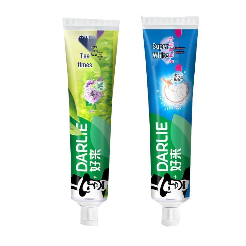 Darlie All Shiny White Mineral Salt & Tea Care Toothpaste Combo