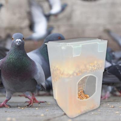 Automatic Bird Feeder Food Container Parrot Feeding Cage Accessories for Small and Medium