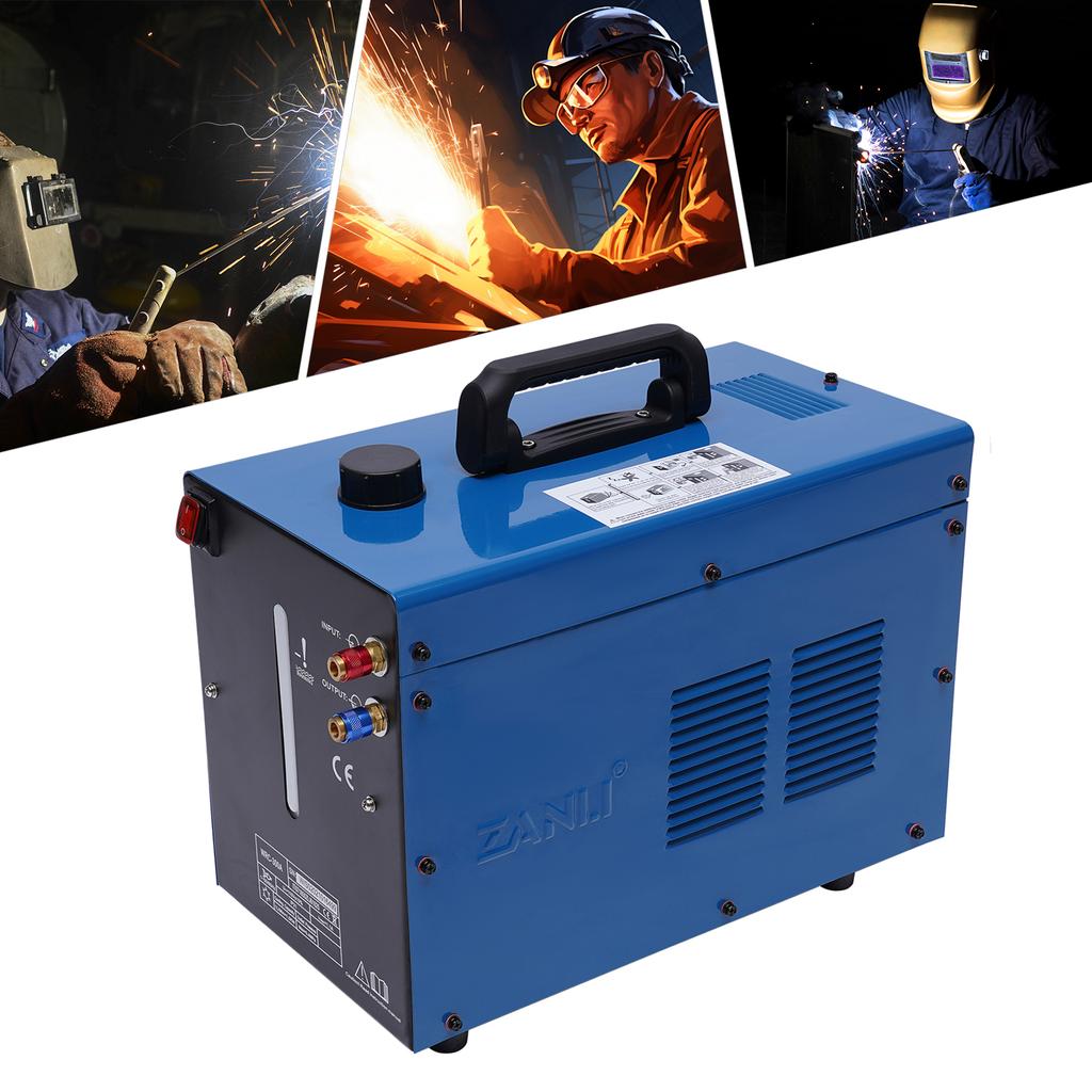 Welding Water Cooler, 370W High Power Pump, 8L Capacity, with 2 Water Pipes & Quick Connectors, for Efficient Welding Cooling