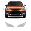 Folia ochronna na reflektory samochodowe TPU do Seat Cupra Ateca 2016–2019 Przezroczysta i Przyciemniana Czarna Odporna na zarysowania Akcesoria samochodowe